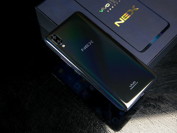 黑色vivo nex旗舰版(128gb)手机图片大全