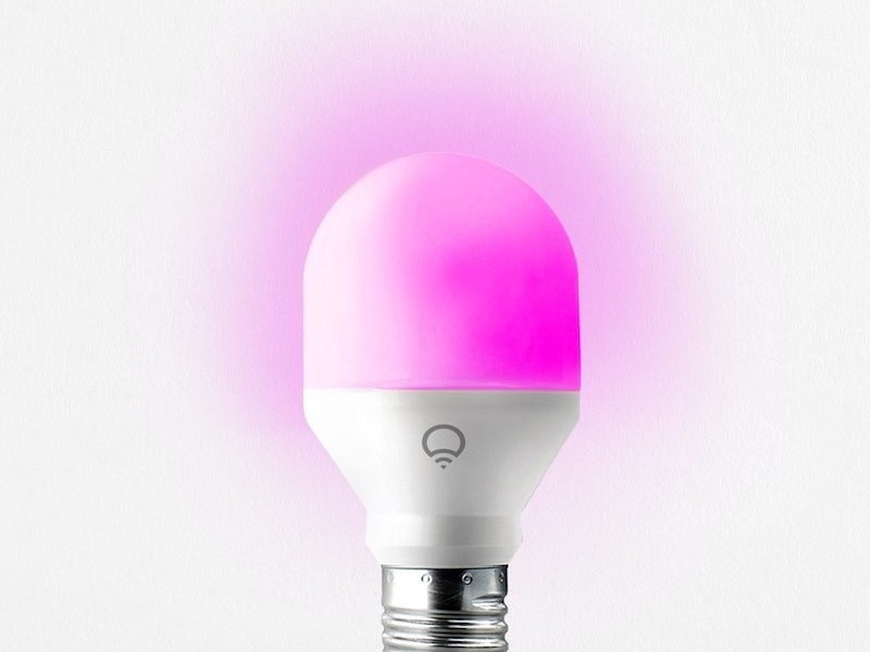 LIFX Mini Day & Dusk (White to Amber Spectrum) A19 E26 Wi-Fi Smart LED Light Bulb 